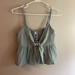 Romwe tie tank top.